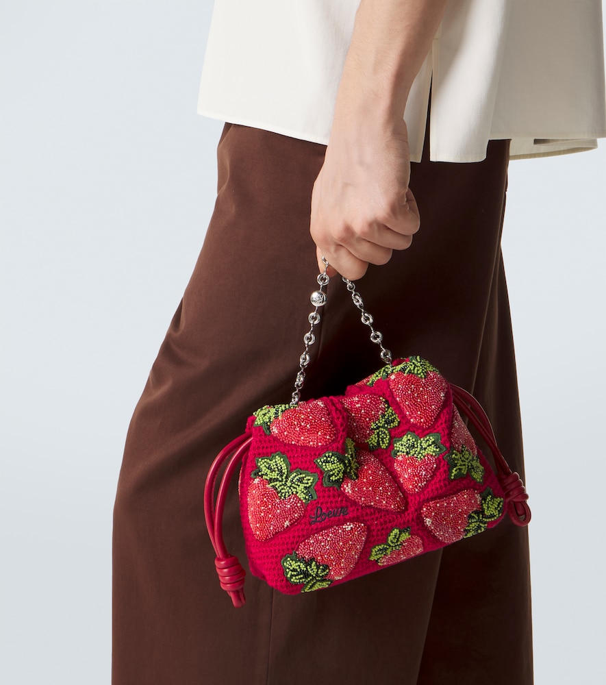 Paula's Ibiza Flamenco Mini beaded clutch