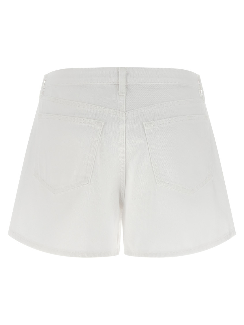 Lissania Jean Short In Blanc