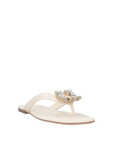 Woman Thong sandal White Size 4.5 Leather