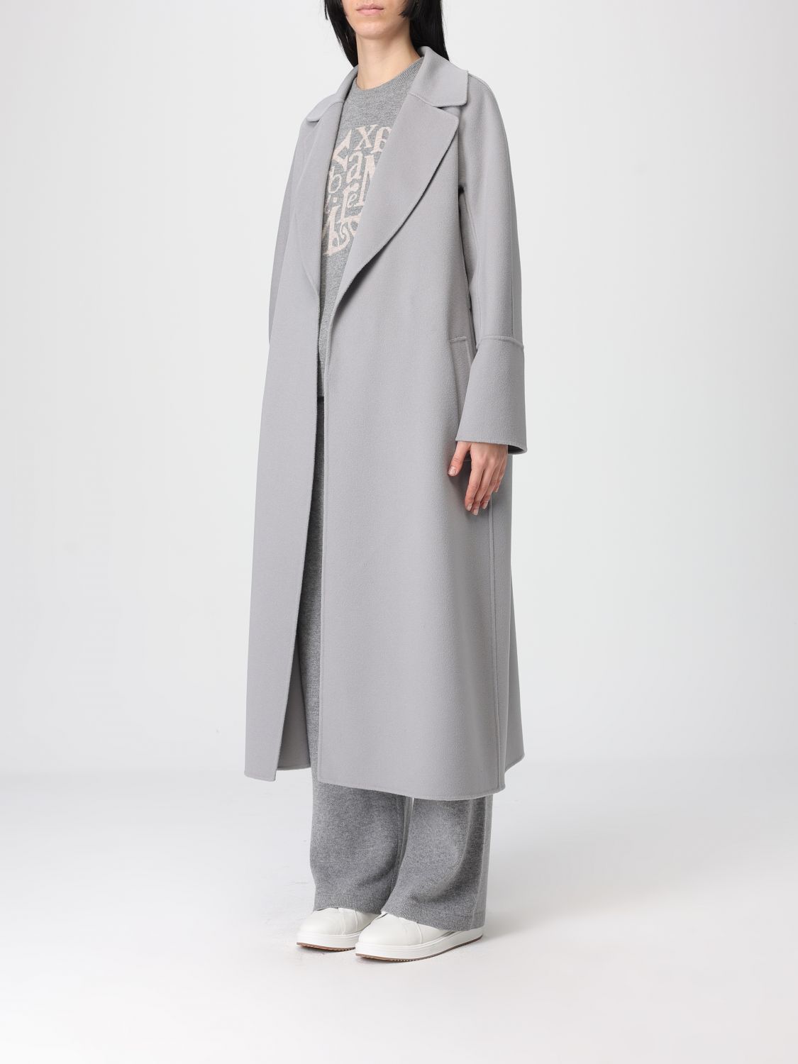 Coat Woman color Blue