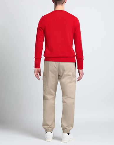Man Sweater Red Size 38 Cashmere