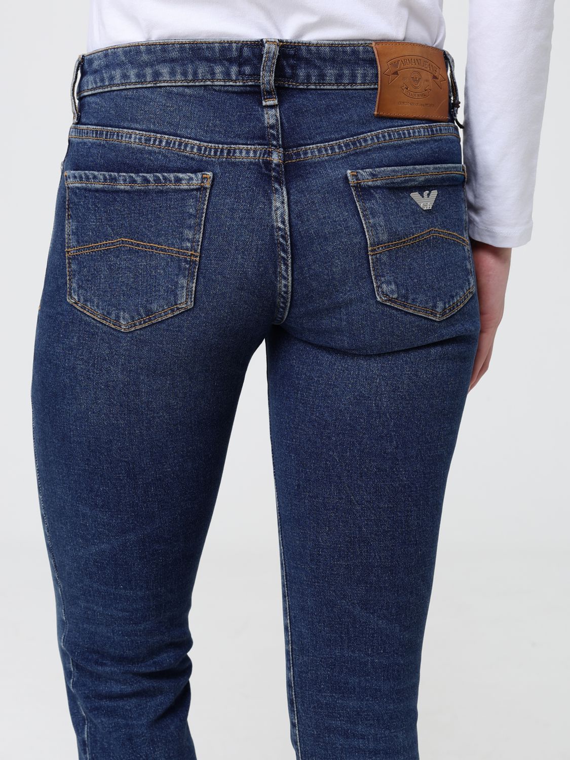 Jeans Woman color Denim