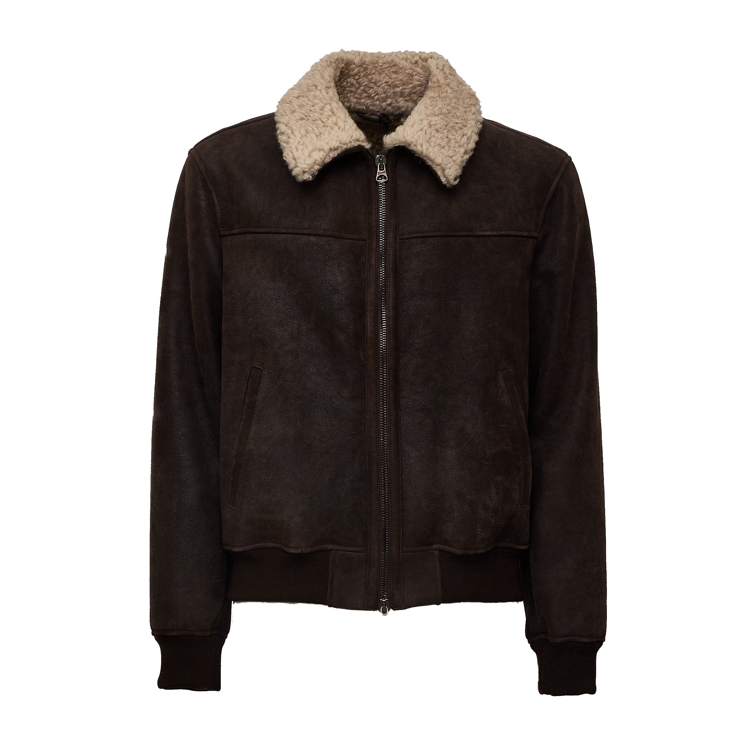 Sean Vintage-Finished Leather Jacket
