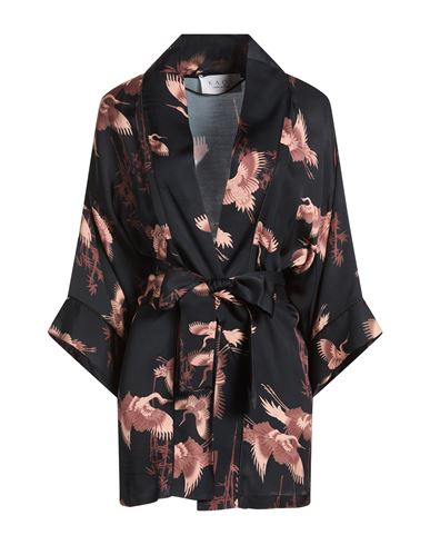 Woman Jacket Black Size 4 Viscose