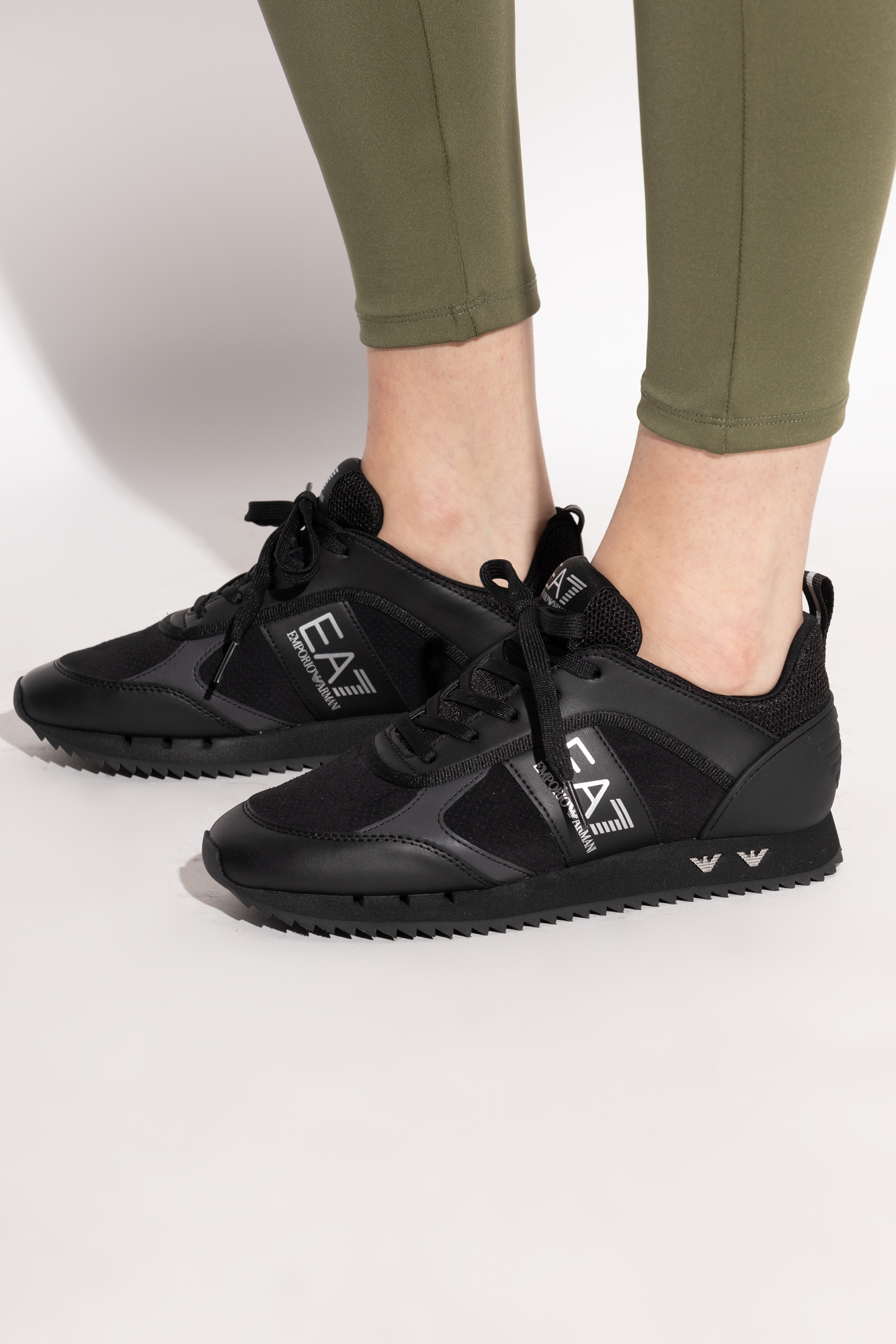 Sports Shoes With Logo, Women's, Black