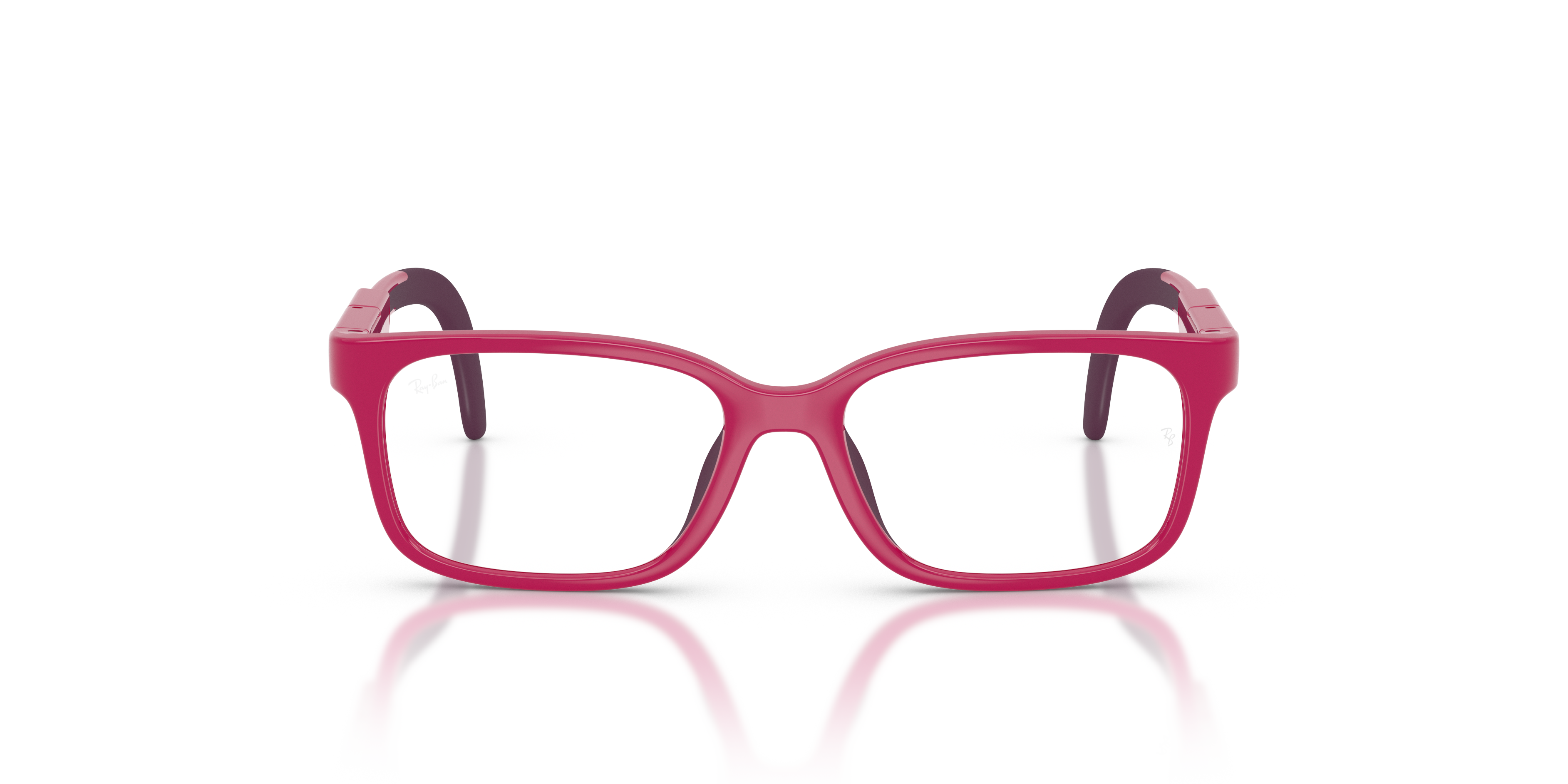 Ray - Ban Bambino Ray - Ban RYA1980 7531 Montature da vista bambino Iniettato Viola Trasparente Pantos Normale