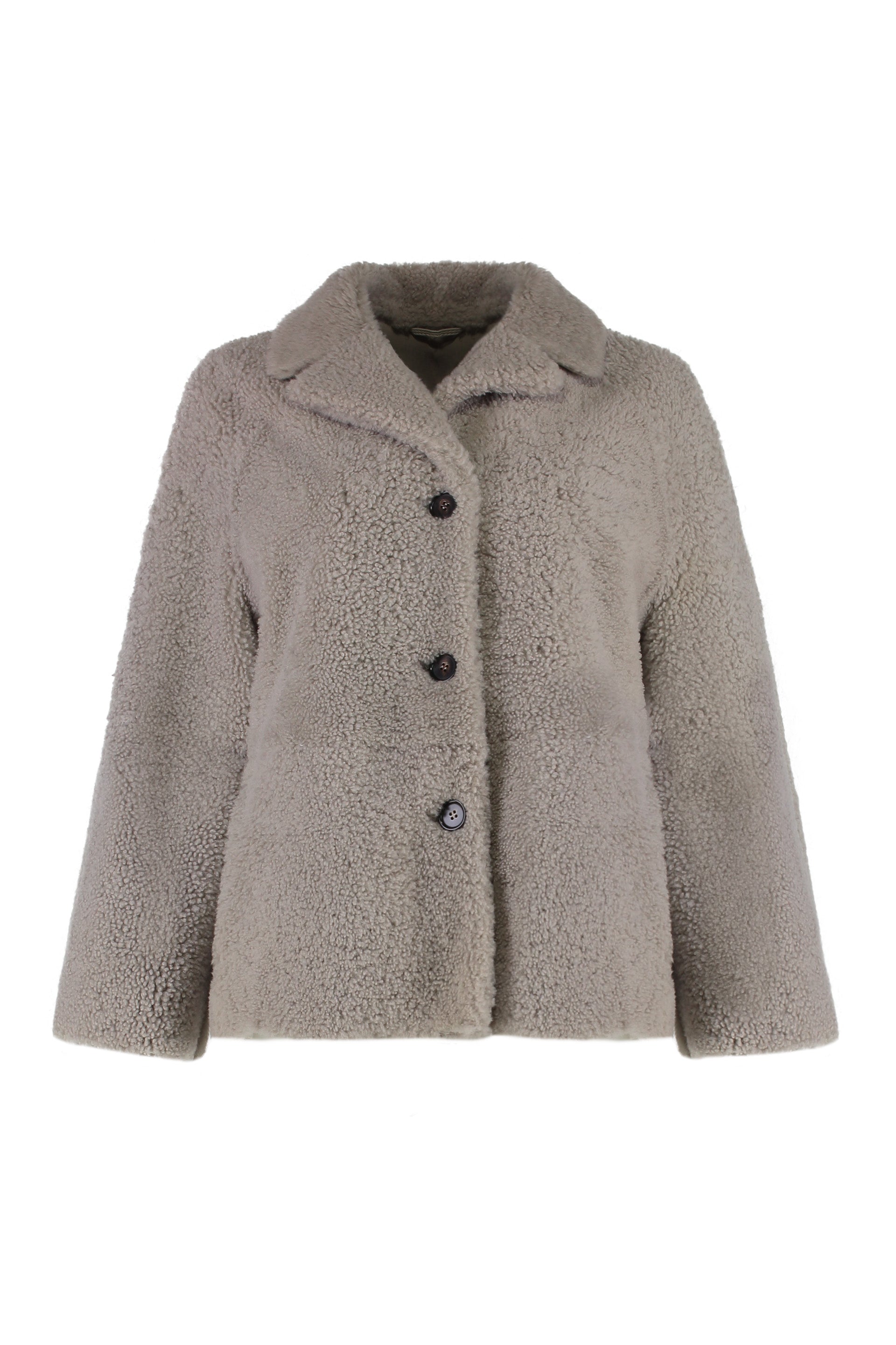 S MAX MARA Violante Short Sheepskin Jacket