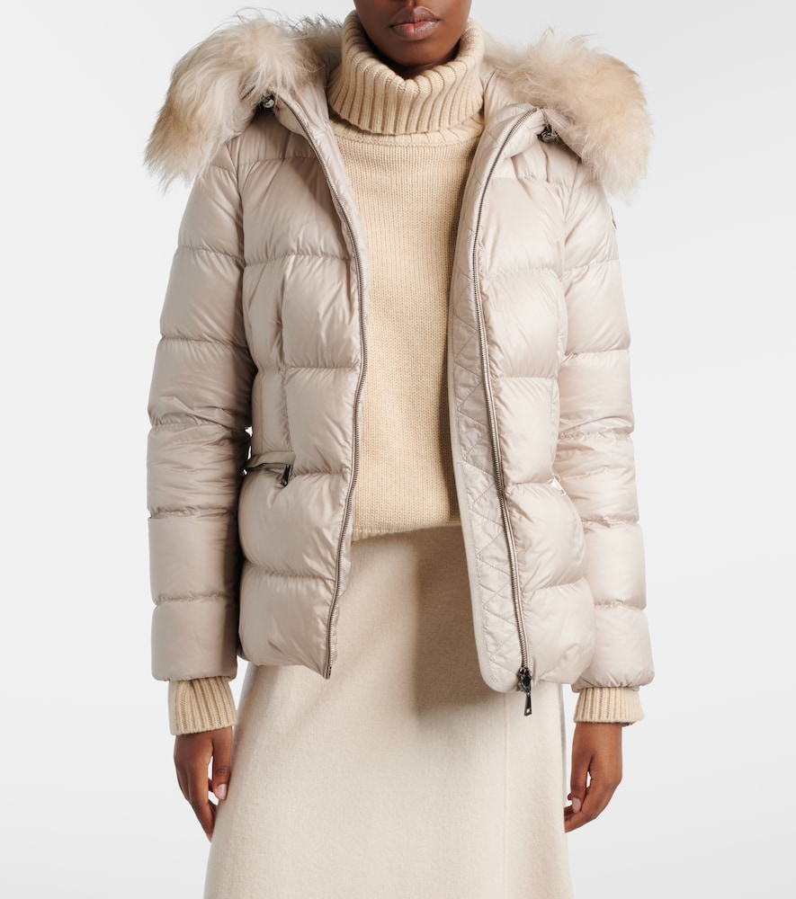 Boed shearling-trimmed down jacket