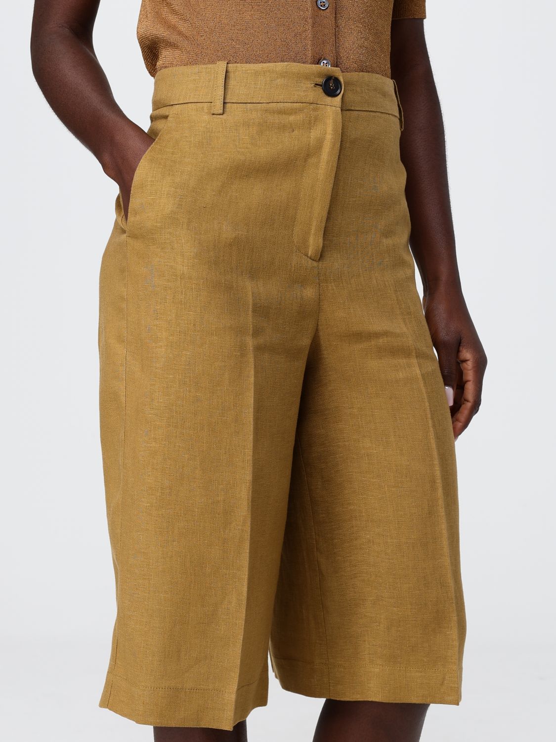 Shorts Woman color Brown