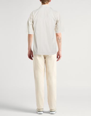 Man Shirt Cream Size S Cotton