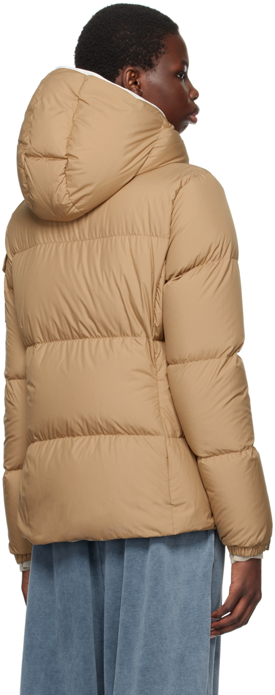Moncler Tan Fourmines Short Down Jacket