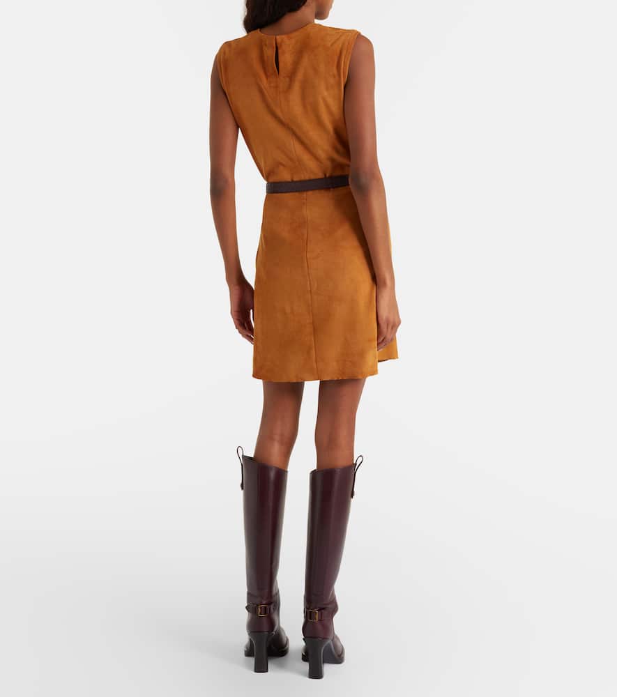 Dollie suede minidress