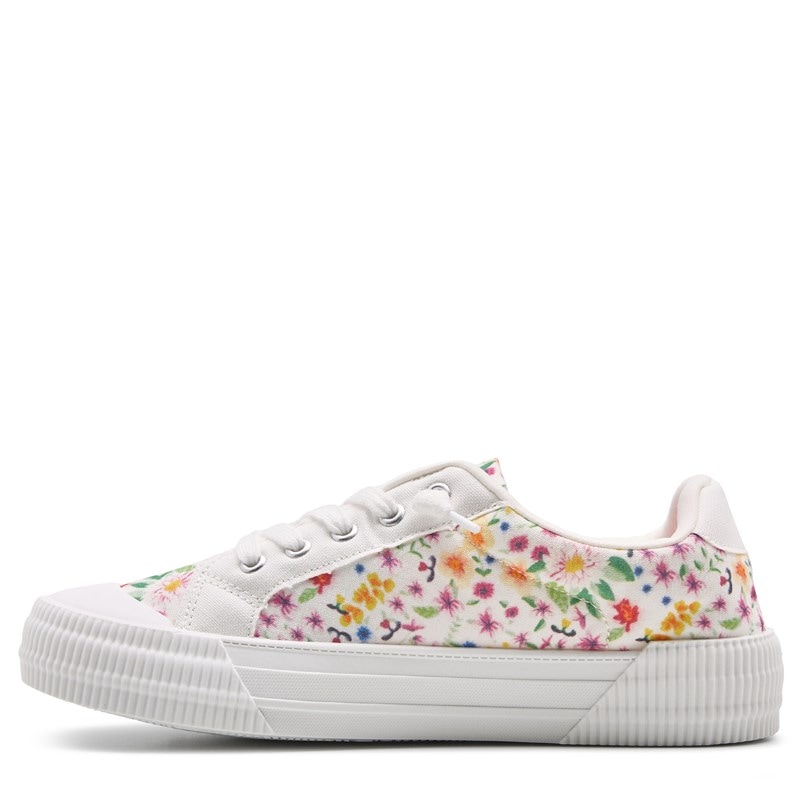 Women's Energy Sneakers (White Multi Floral)
