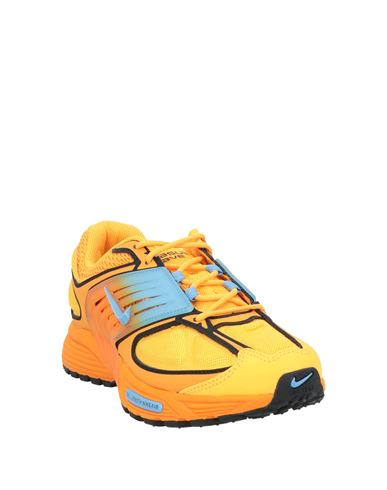 Man Sneakers Orange Size 4.5 Textile fibers, Synthetisches Material