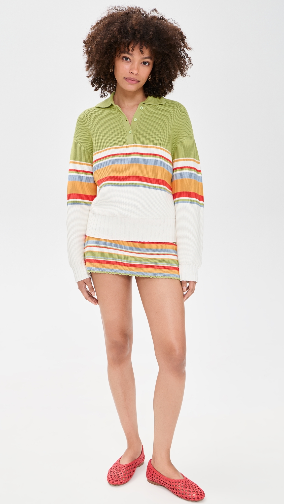 The Cleo Pullover St. Barths Stripe