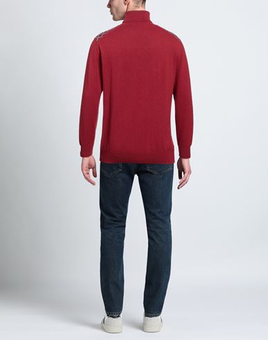 Harmont & Blaine Man Turtleneck Brick Size 3XL Wool