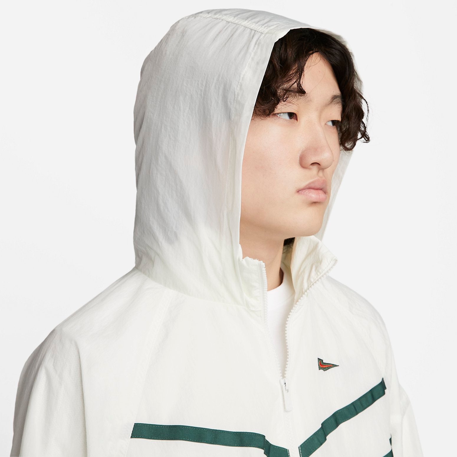 Sportswear Wind Runner 1/2 Half Zip Top 'Sail Noble Green'