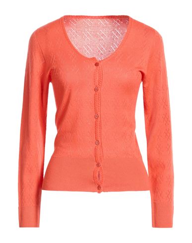 Woman Cardigan Orange Size 1 Cashmere