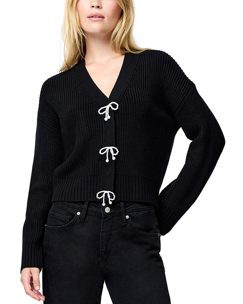 Embellished Baby Soft Knit Cardigan Sweater