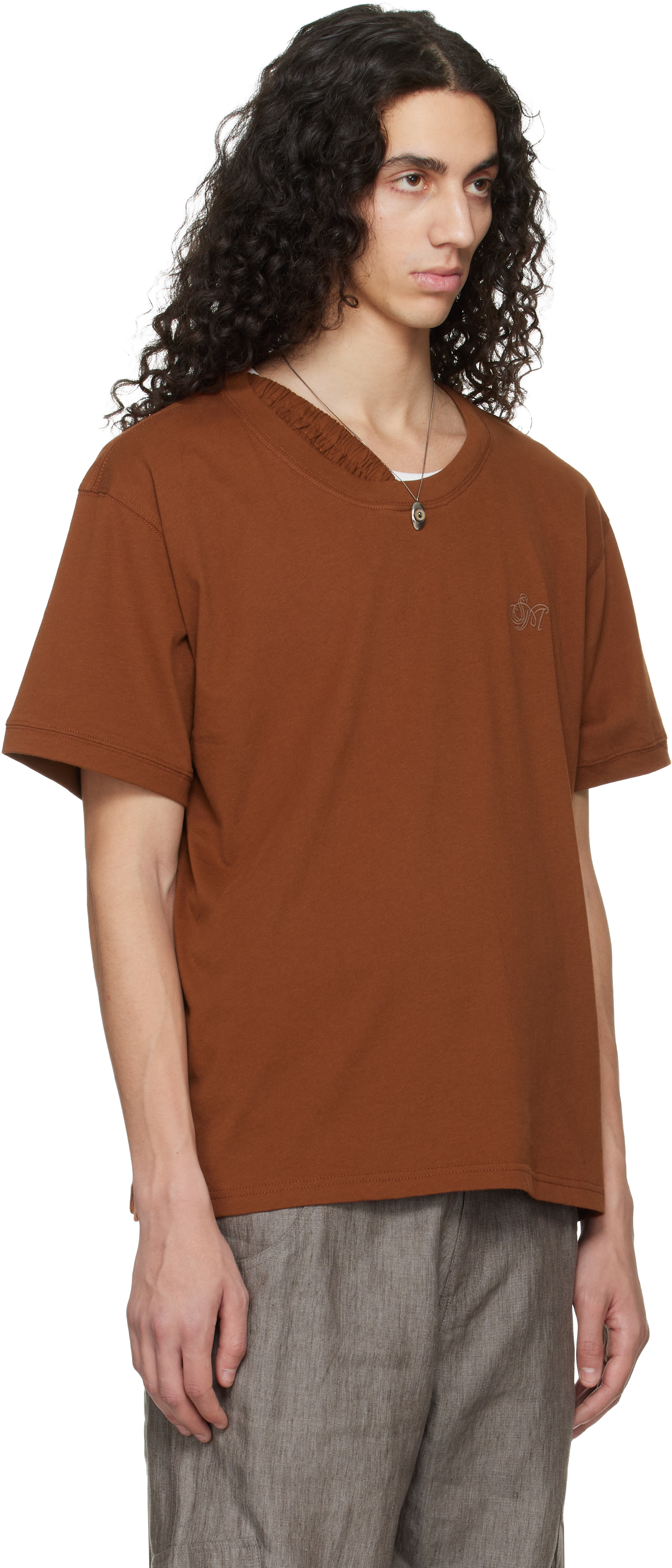 Tan Waistband T-shirt