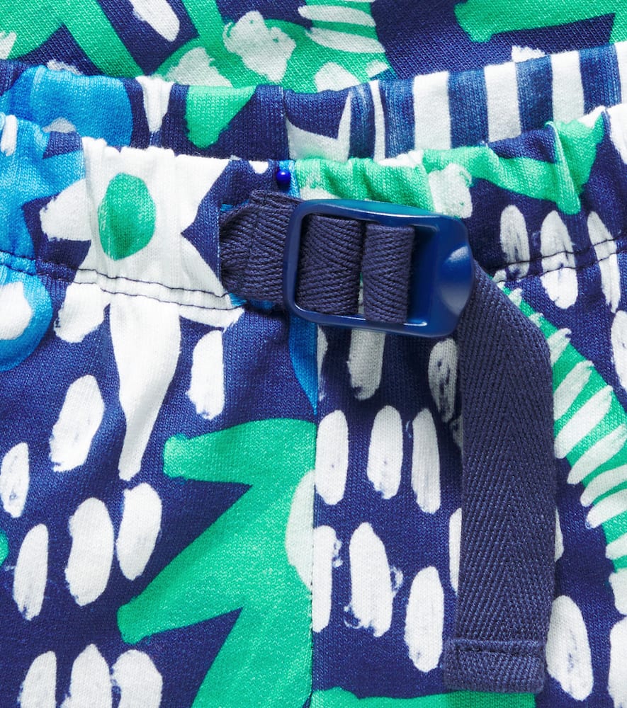 Fábula Printed cotton-blend Bermuda shorts