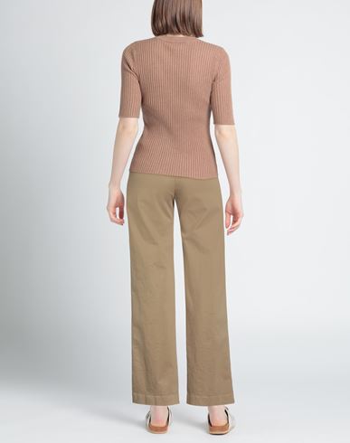 Mason's Woman Pants Camel Size 12 Cotton, Elastane