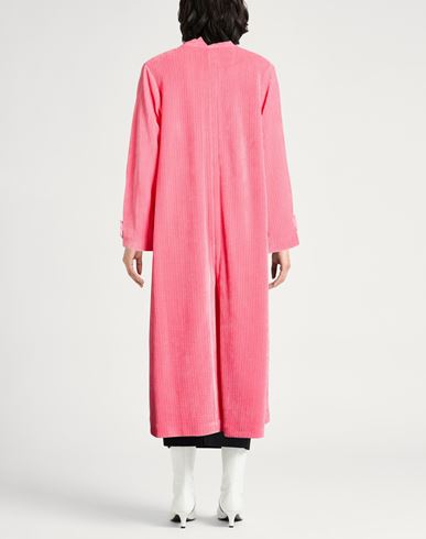 Forte_forte Woman Coat Salmon pink Size 1 Polyester, Elastane