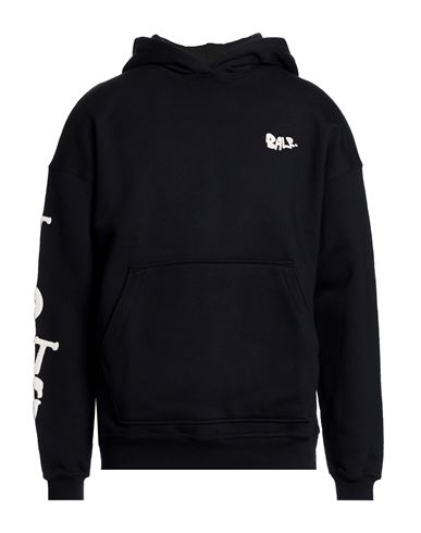 Man Sweatshirt Black Size L Cotton