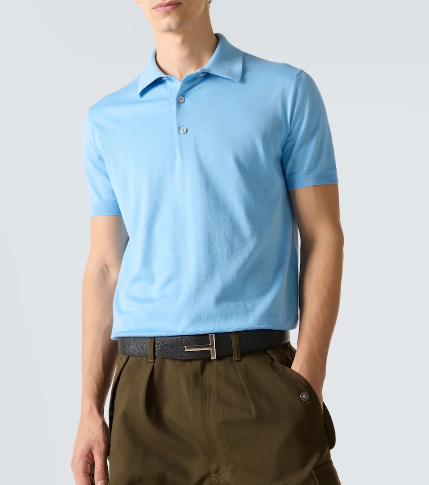 Cotton polo shirt