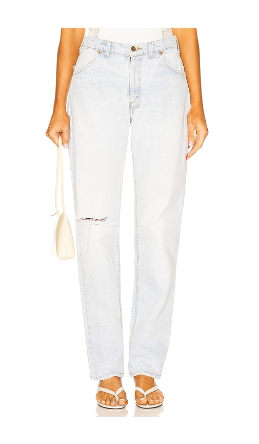 Aligrace GERADE CLASSIC RELAXED LONG CUSTOMS in Blue. Größe 34. Also in 23, 24, 26, 27, 28