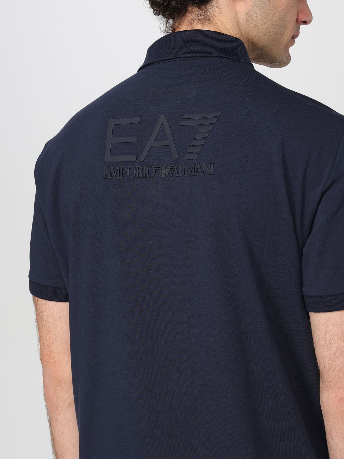 Polo Shirt EA7 Men color Blue