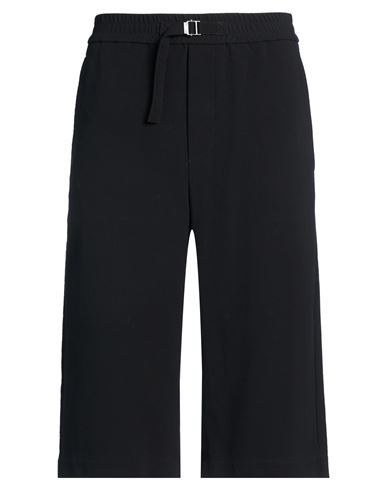 Man Shorts & Bermuda Shorts Black Size S Cotton