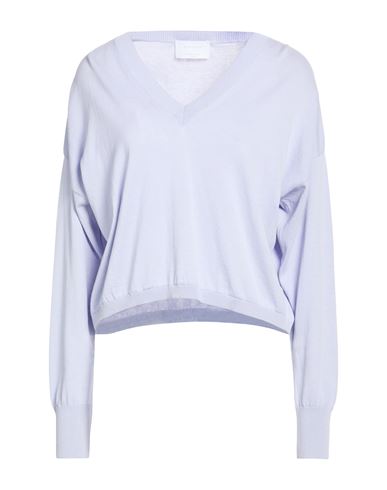 Collezione N_01 Woman Sweater Lilac Size S Cotton, Modal