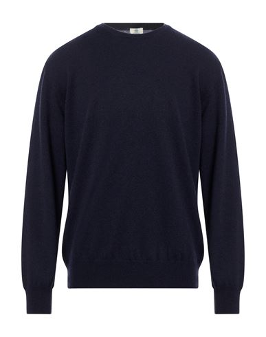 Man Sweater Midnight blue Size 44 Cashmere