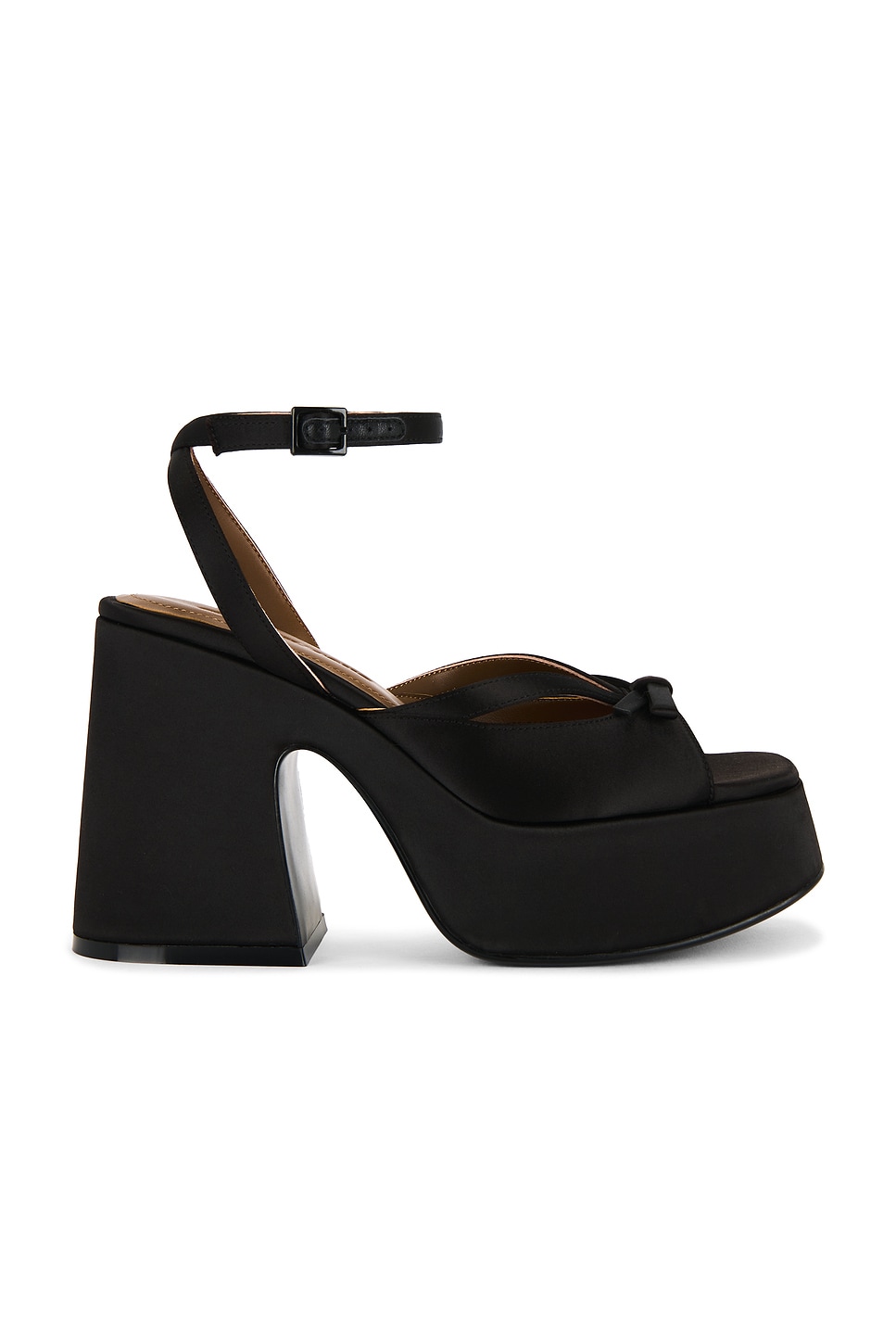 Shushu/Tong Platform Sandal in Black - Black. 40 also , 37