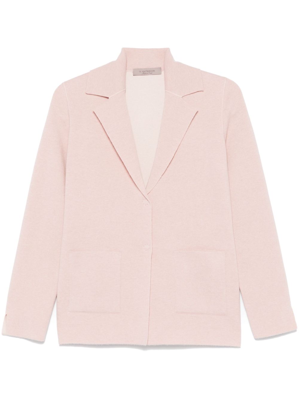 Knitted blazer - Pink