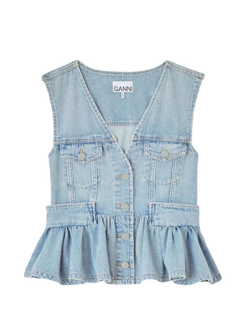 Lightweight Denim Top