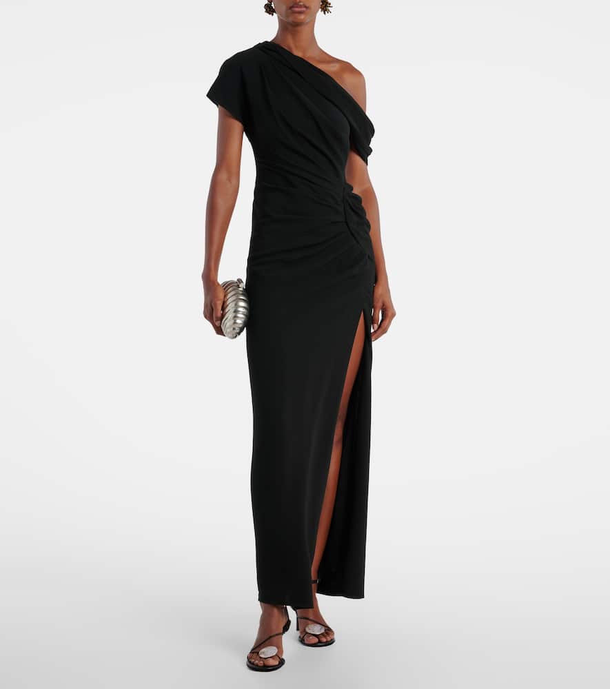 Kally draped maxi dress