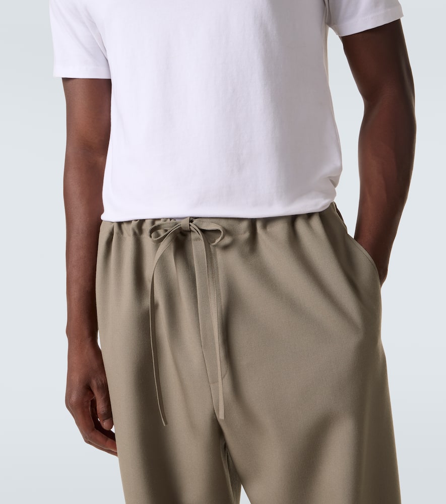 Benjamin wool straight pants
