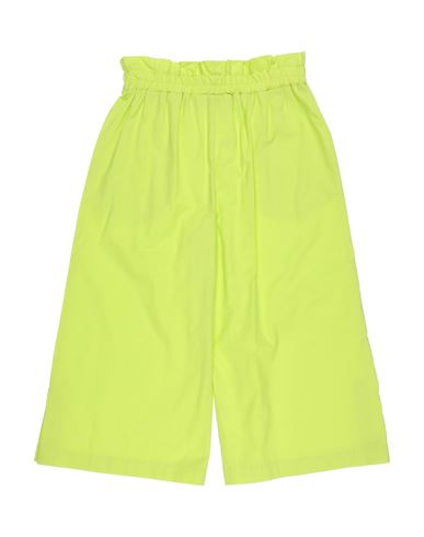 Kid Girl Pants Lime green Size 14 Cotton