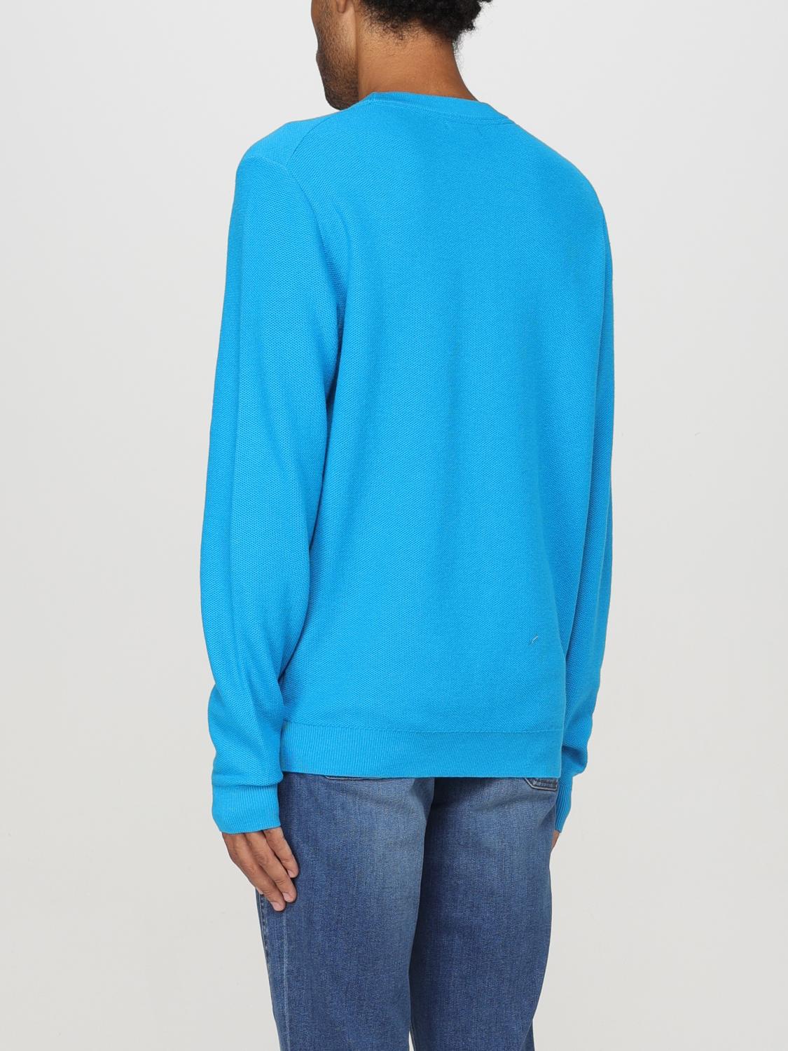 Sweater Men color Turquoise