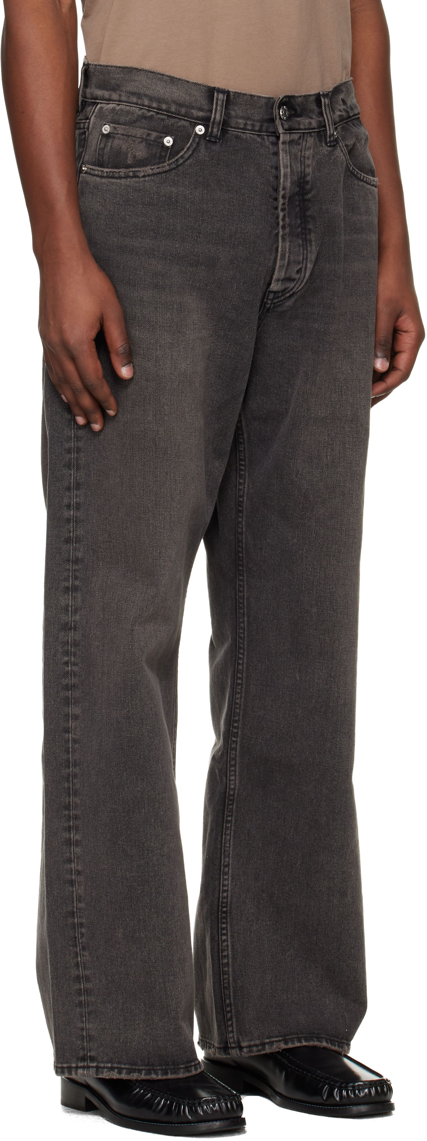 Black Loose-Fit Jeans