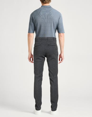 Man Pants Grey Size 28 Cotton, Viscose, Wool, Elastane