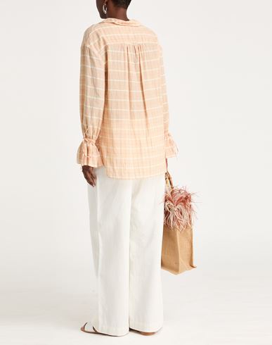 Woman Top Apricot Size 2 Cotton