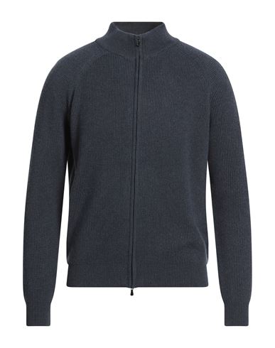 Man Cardigan Navy Size 42 Cashmere