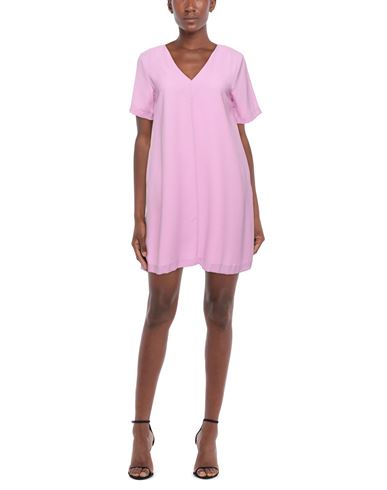 Woman Mini dress Mauve Size 2 Polyester, Elastane