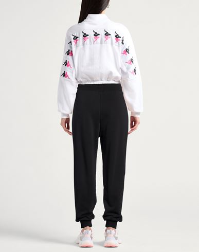 Woman Pants Black Size M Cotton, Polyester