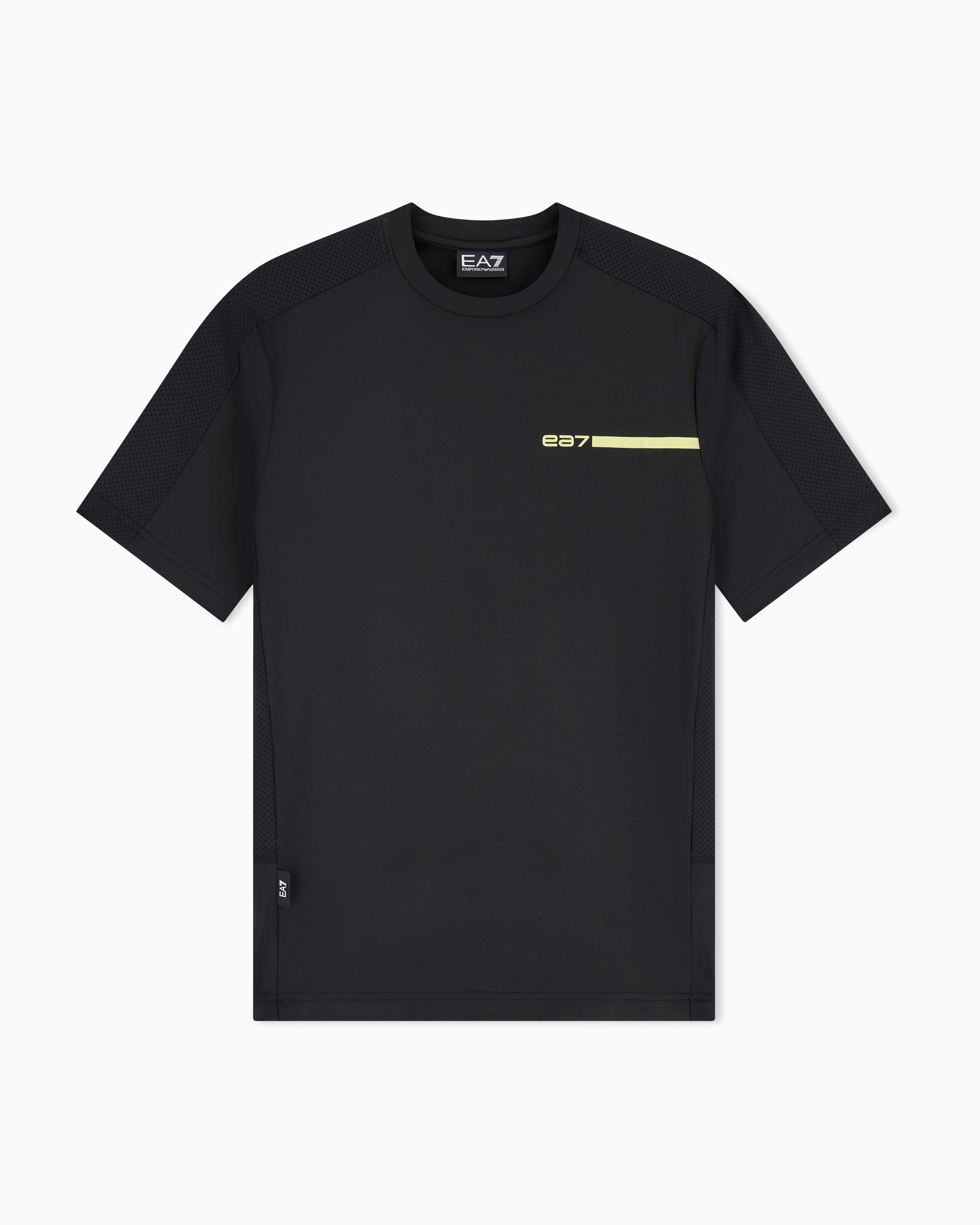Logo Series stretch technical fabric T-shirt
