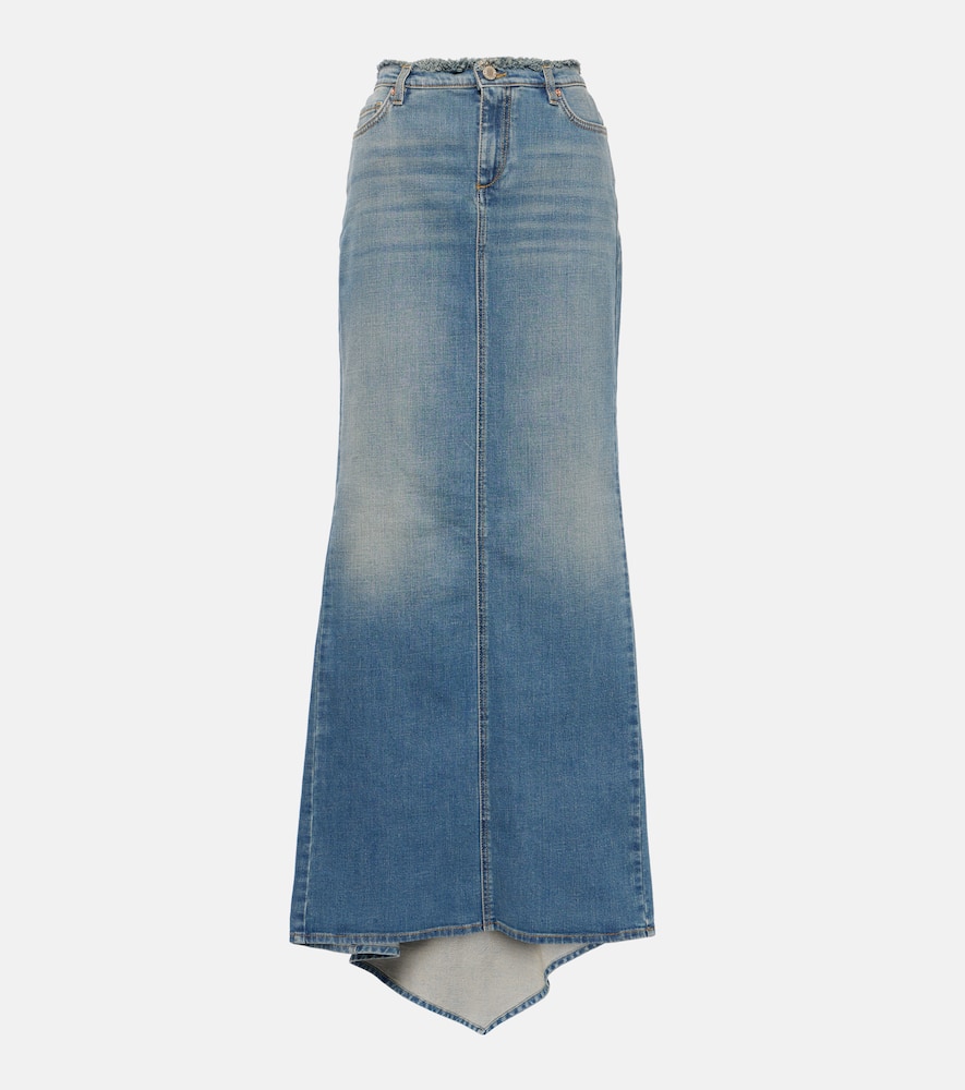 Denim Love denim maxi skirt