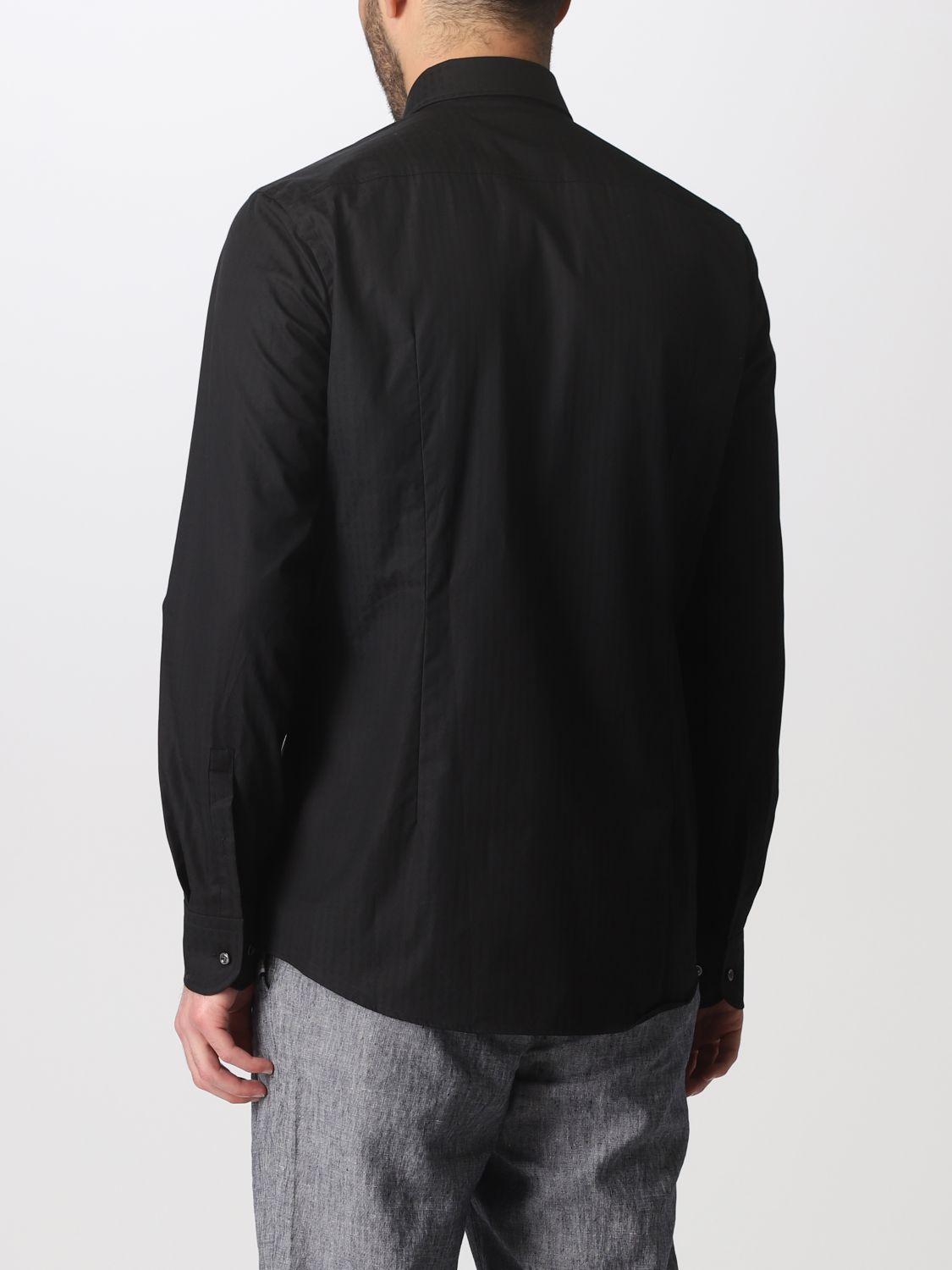 Shirt Men colour Black